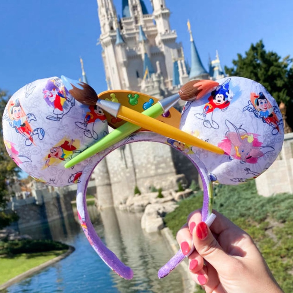 DISNEY PARKS 2020 INK AND PAINT EARS (NWT)